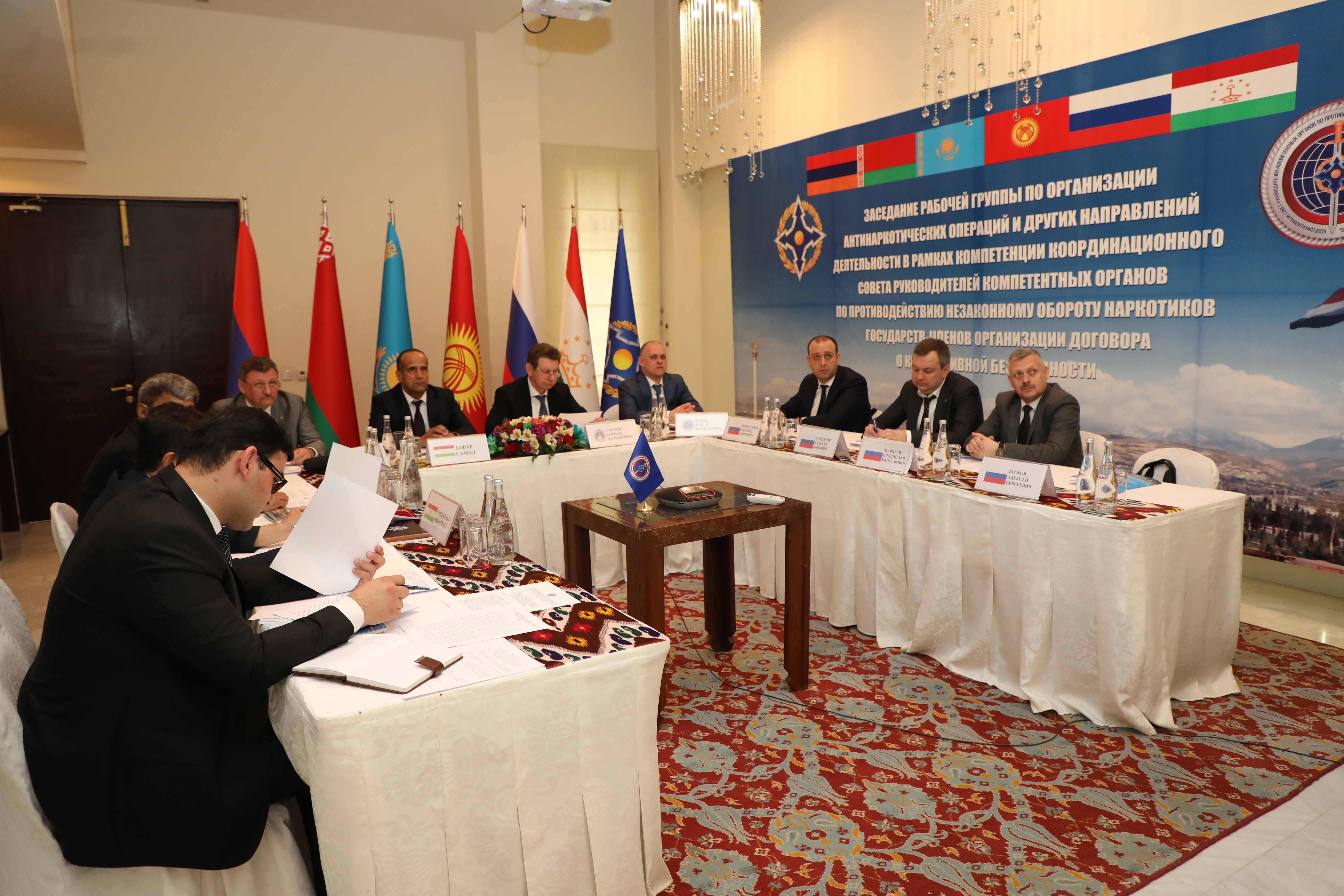 В Душанбе состоялось заседание Рабочей группы КСОПН ОДКБ